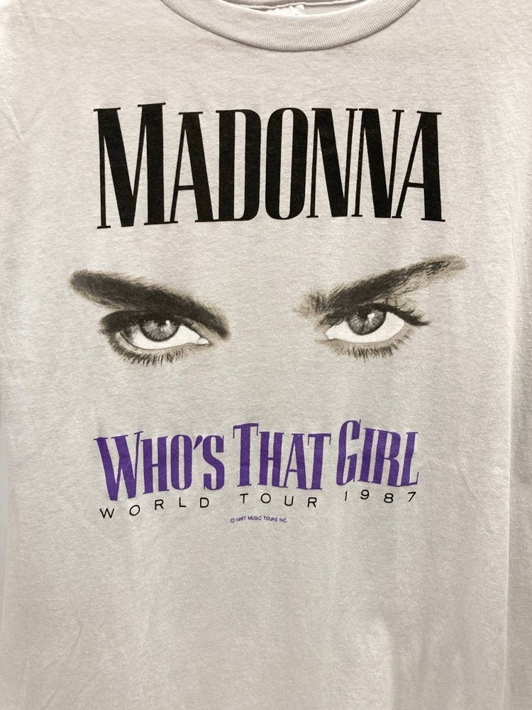 ヴィンテージ Vintage 80s マドンナ MADONNA Tour T-Shirt ツアーT
