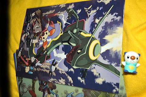 ▽[杉森健]コレクタブルアートPGクリアファイル！[開封画像