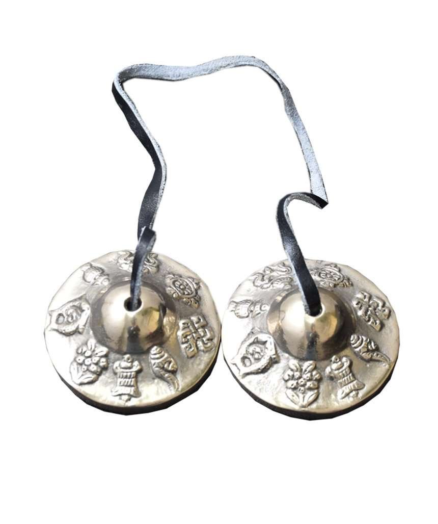 チベットティンシャ 吉祥紋様／ベーシック（56-57mm）瞑想 浄化