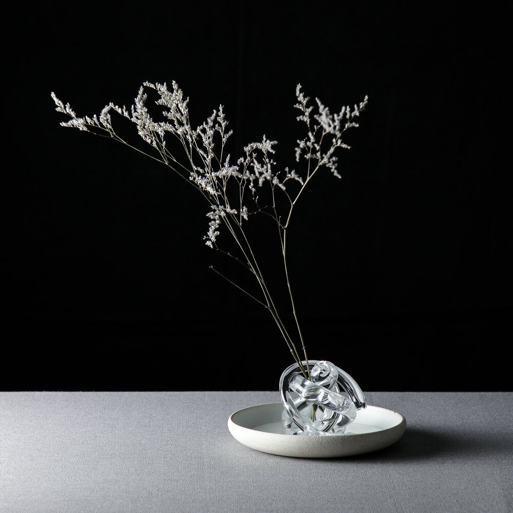 楽天市場】ガラス 剣山 中 ガラスの剣山 花留め 花止め 日本製 伊藤