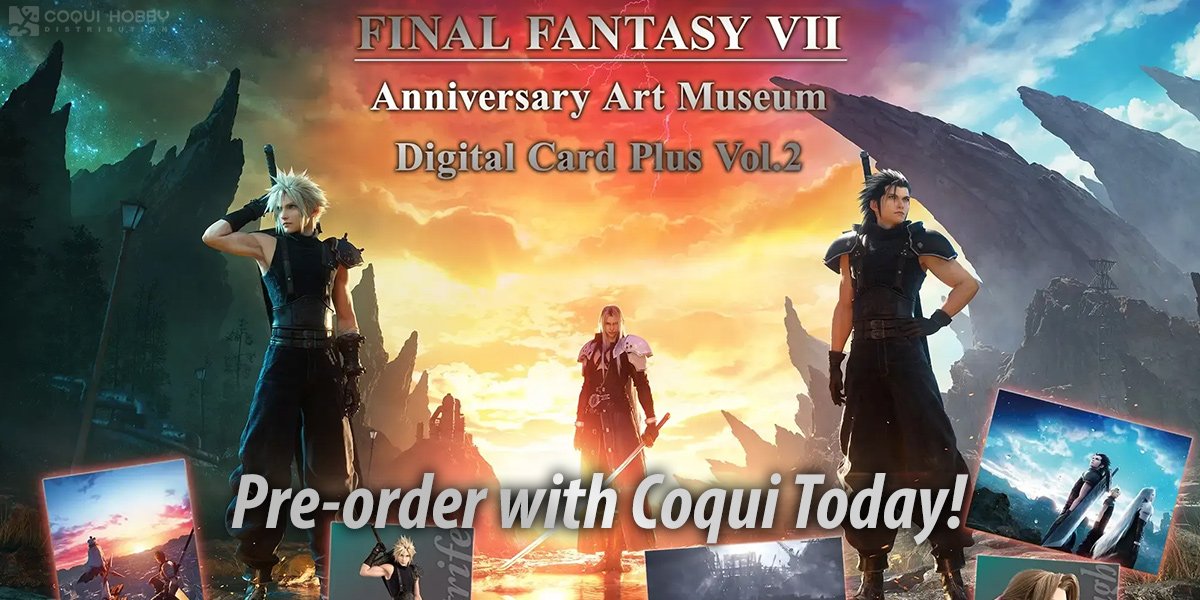 Final Fantasy VII Anniversary Art Museum Digital Card Plus Vol.2