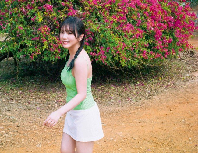 写真）タンクトップ＆三つ編みの与田ちゃんがかわいすぎ！ 乃木坂46