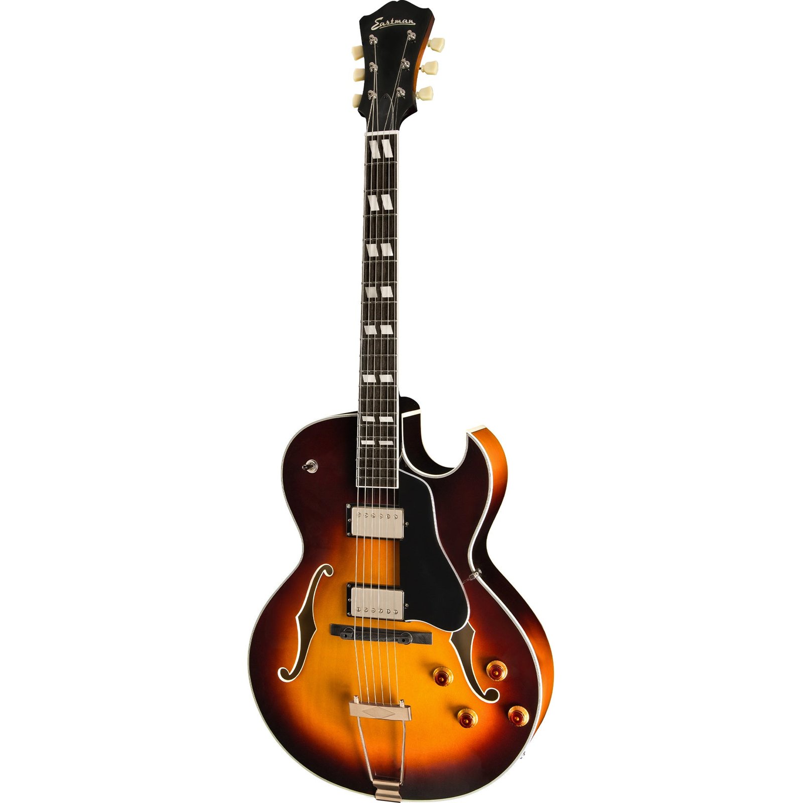 Eastman AR372CE Archtop Hollowbody Electric Guitar - Sunburst