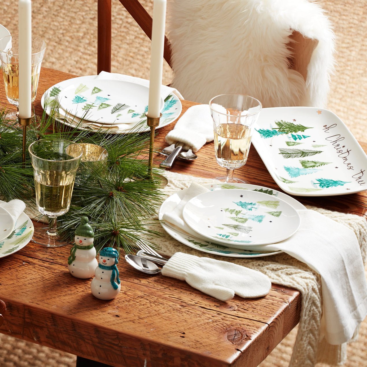 Balsam LaneTidbit Plates - Set of 4 – Lenox Corporation