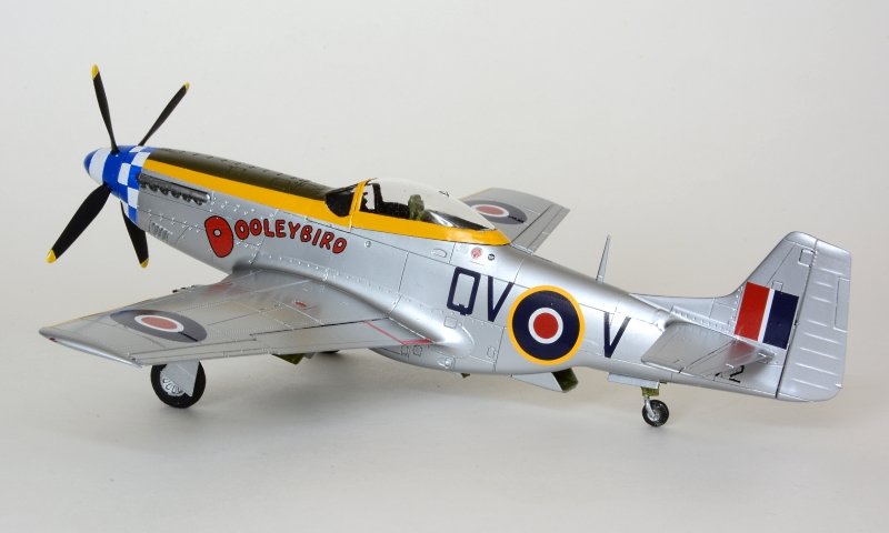 ムスタングMk.Ⅳ/P-51K (エアフィックス1/48)＞ 飛行機プラモデル製作