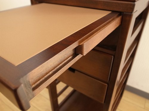 双様デスク [書斎机を好きな場所へ簡単に移動,テーブル,書き物,ワゴン