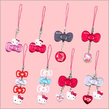 C/P ハローキティ リボンストラップ｜商品情報｜タカラトミーアーツ