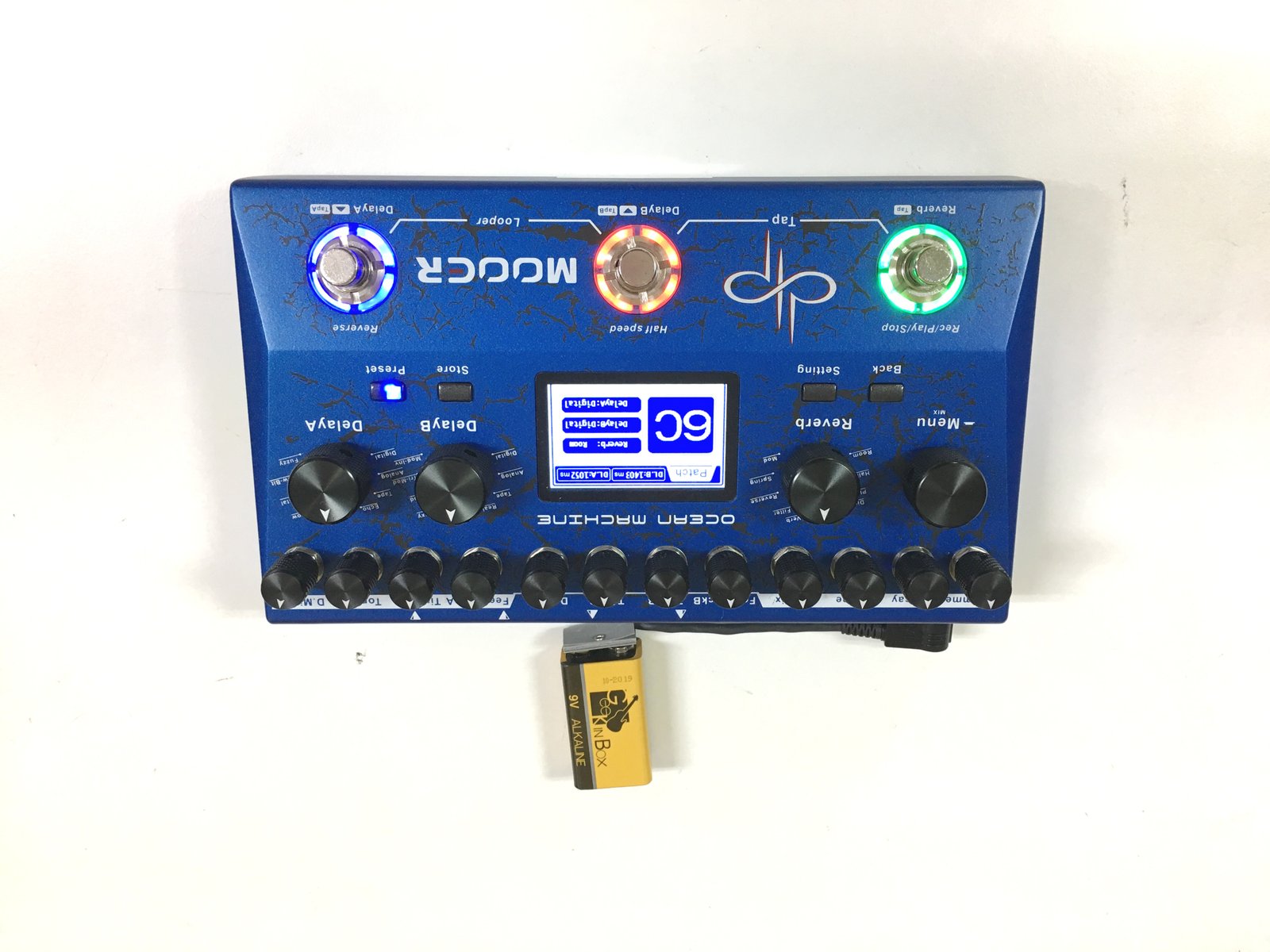 レビュー】MOOER OCEAN MACHINE ディープな空間系ペダル - Geek IN Box