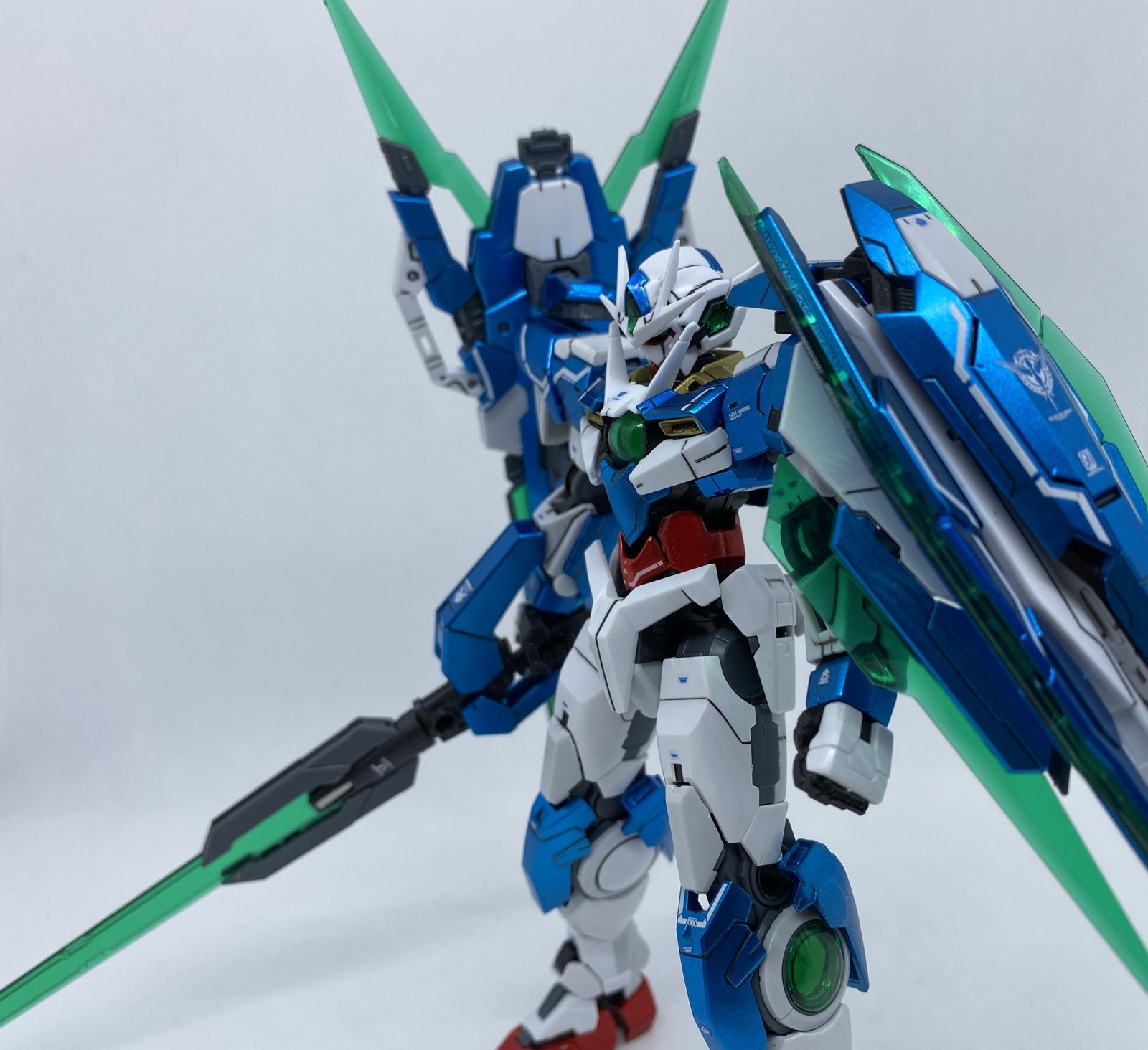 RGダブルオークアンタフルセイバー｜はくたくさんのガンプラ作品