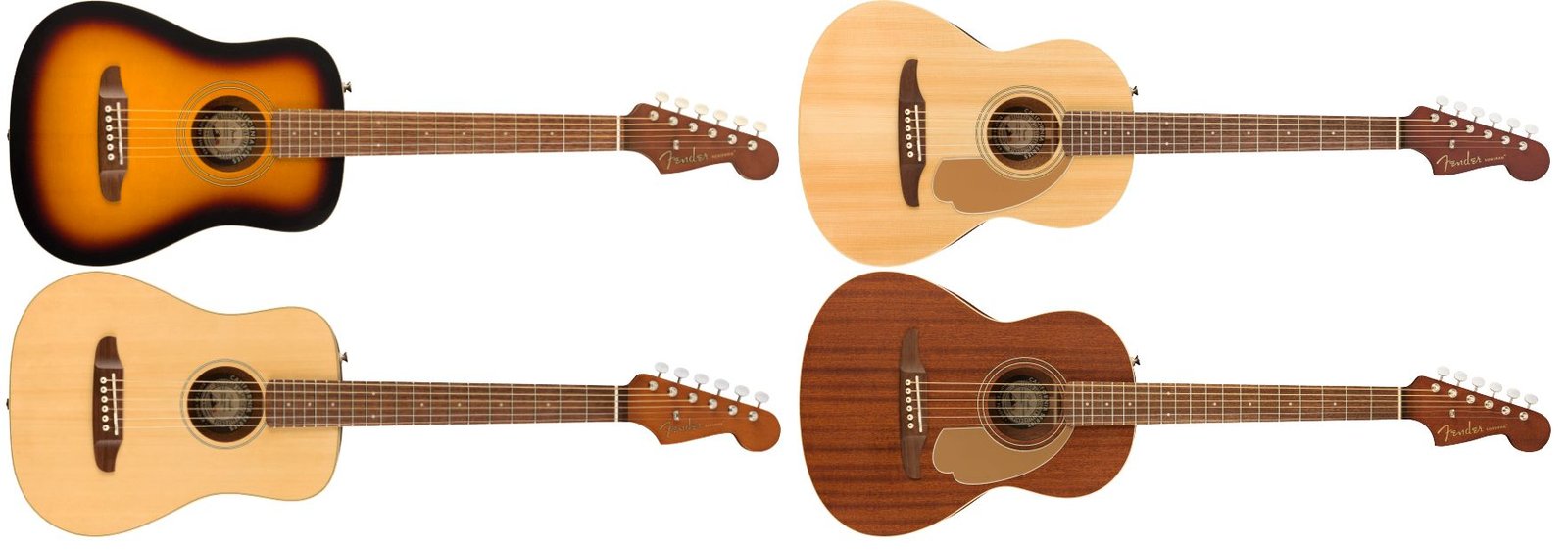 ミニアコースティックギター】Fender ACOUSTIC MINIS｜フェンダーの