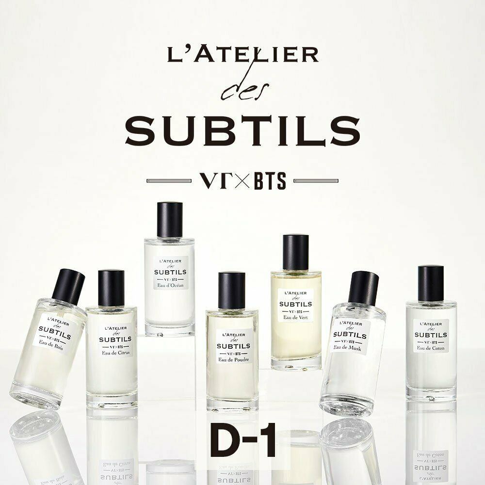 BTS]-BTS X VT Cosmetics Perfume L'ATELIER des SUBTILS (50ml/1.69oz