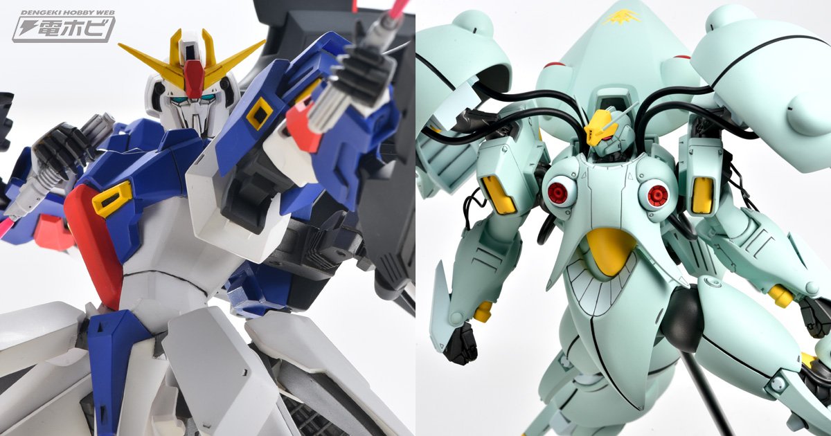 Zガンダムとクィン・マンサのガレージキットがボークスより再販