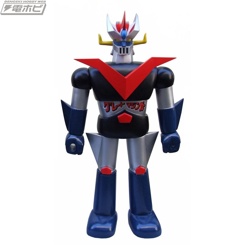 ポピー店頭用ジャンボソフビシリーズに全高約105センチのグレート