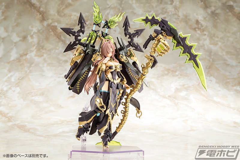 メガミデバイス』シックでゴージャスな装いの「皇巫 ツクヨミ