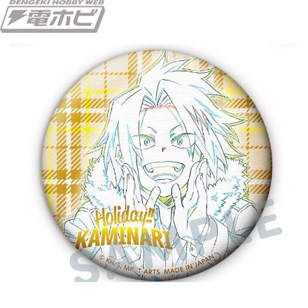 僕のヒーローアカデミア』の缶バッジは第14弾！描き下ろし線画アートで