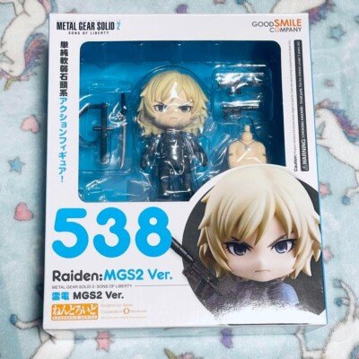 Nendoroid Metal Gear Solid2 Sons Of Liberty Raiden MGS2 ver