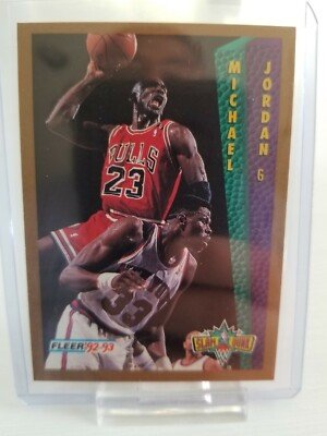 1992-93 Fleer - Slam Dunk Michael Jordan #273 for sale online | eBay