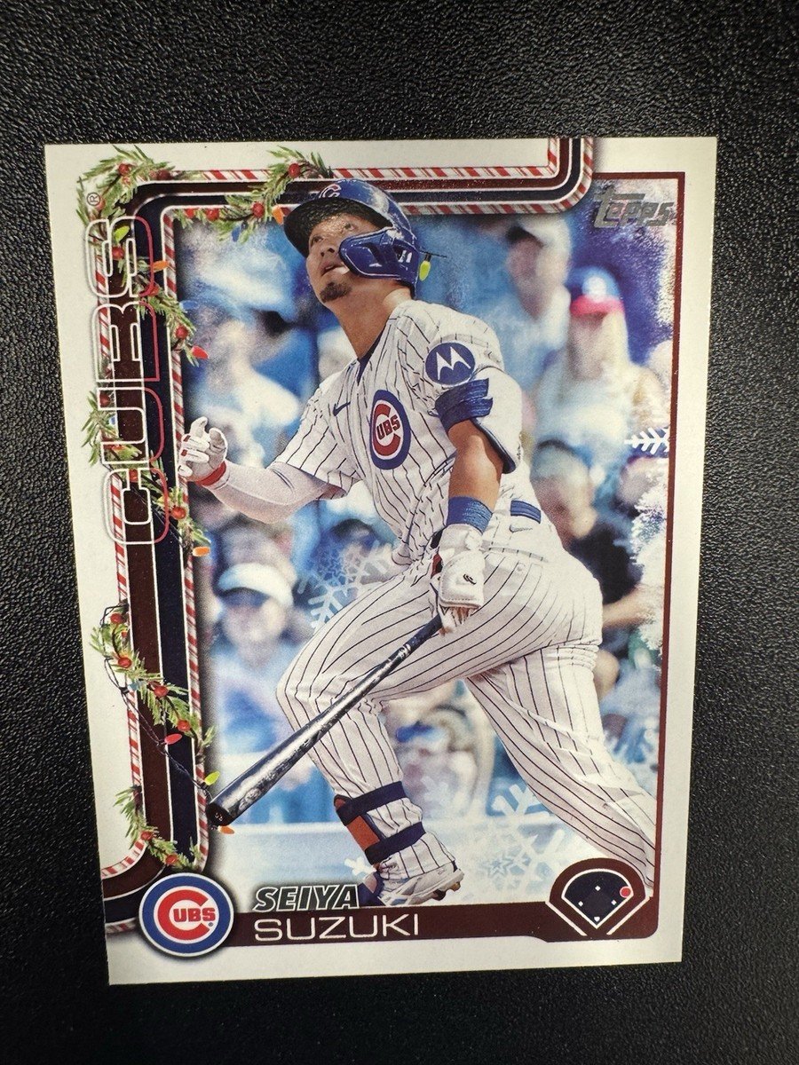 2025 Topps Holiday Seiya Suzuki #H89 Cubs | eBay