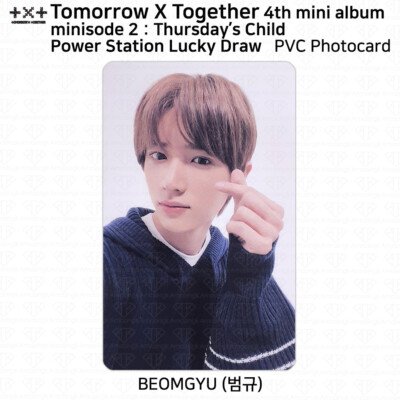 TXT 4th Mini Album Minisode 2 Thursday's Child Lucky Draw