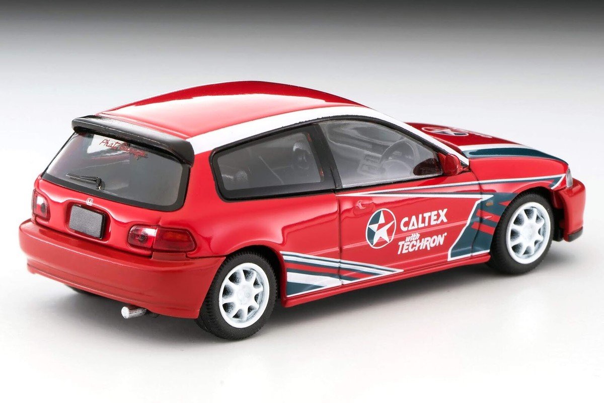 Tomica Limited Edition Vintage NEO LV CALTEX Honda Civic EG6 SiR 1
