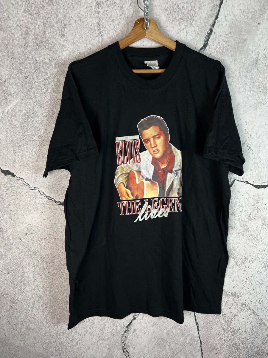 Elvis Presley 90s FUN TEES made in USA VTG T-Shirt - ELVIS PRESLEY