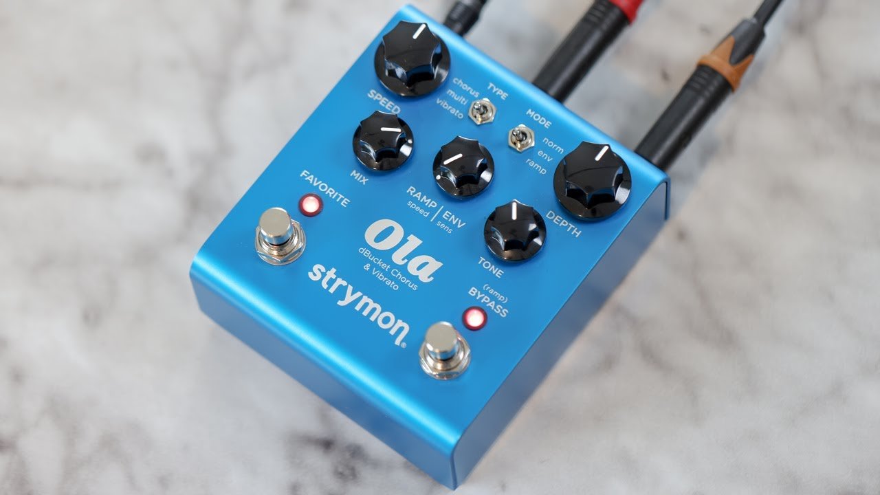 Strymon Ola dBucket Chorus & Vibrato Pedal | Demo and Overview