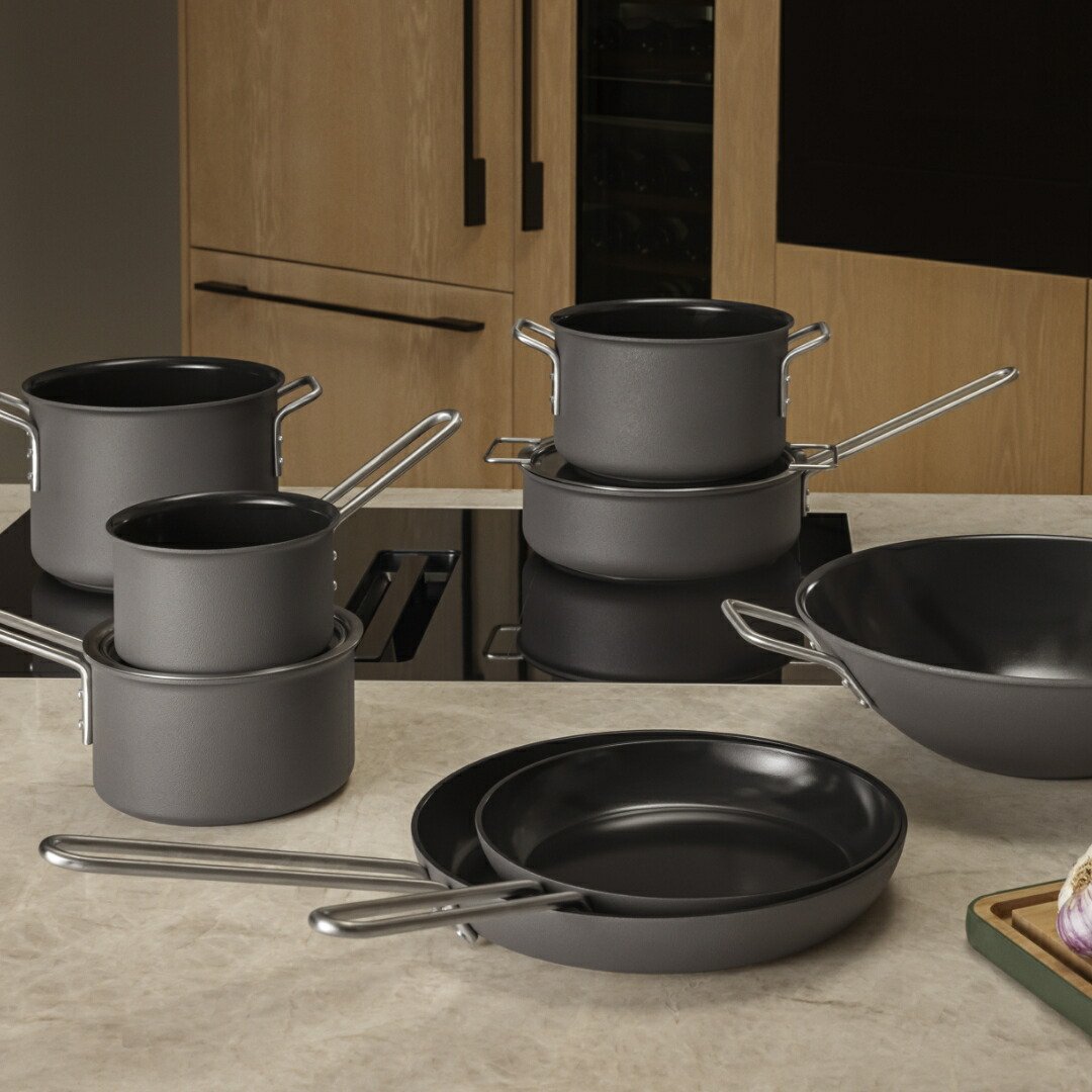 楽天市場】【送料無料】eva trio エバトリオ グレーライン フライパン