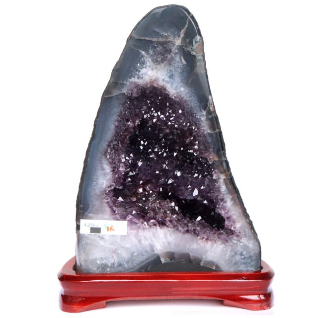 アメジスト ドーム 約4.25kg AA 紫水晶 ジオード カペーラ 晶洞 天然石