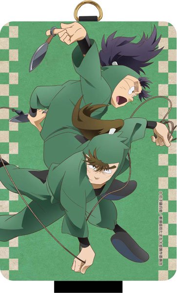 劇場版 忍たま乱太郎 ICカードケース 中在家長次＆七松小平太[バンダイ