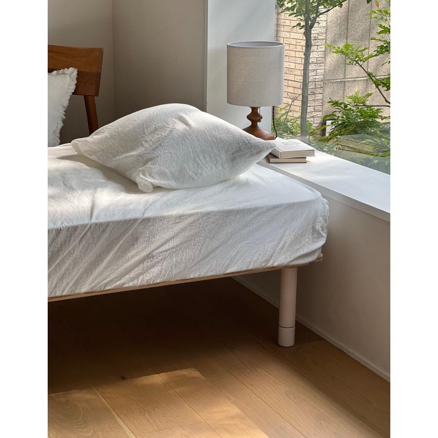 山善（YAMAZEN） すのこベッド ダブル 高さが変えられる すのこ 脚付き