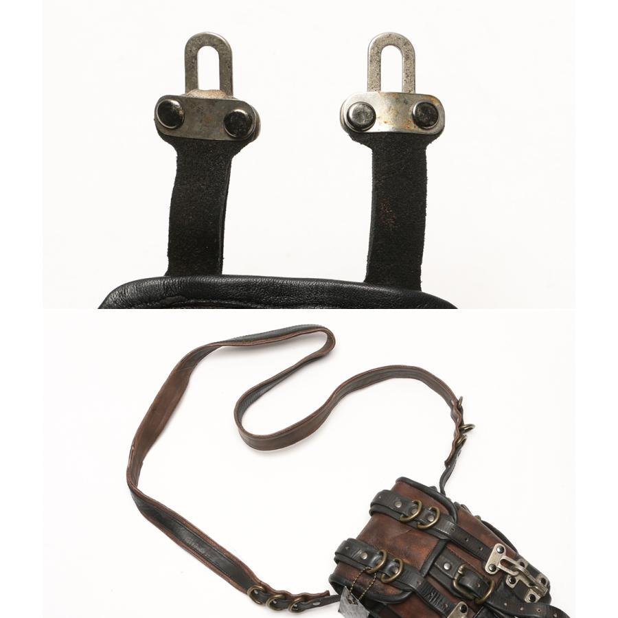 ケムリ ショルダーバッグ LEATHER SHOULDER POUCH メンズ KMRii 中古