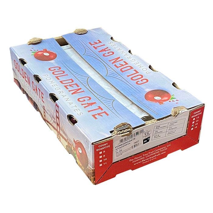 アメリカ産 大玉 ザクロ（ざくろ・柘榴） 11玉〜15玉入り : 生鮮卸売