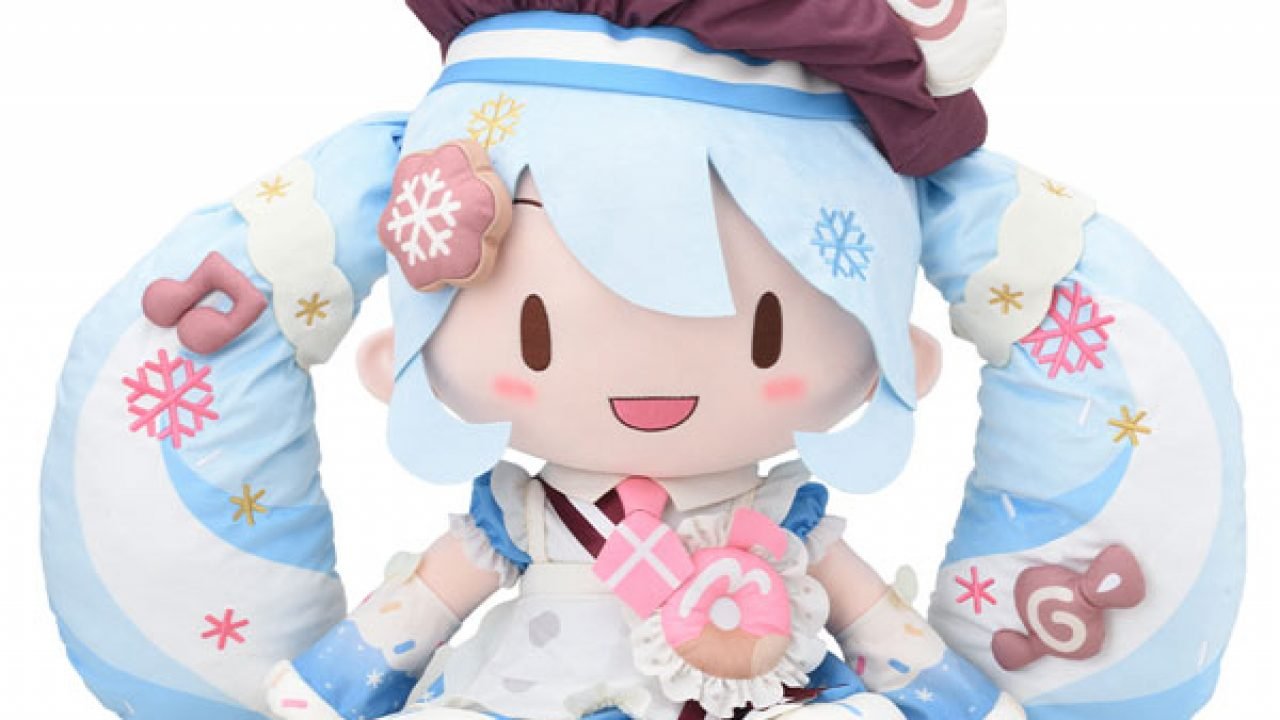 初音ミクシリーズ 雪ミク2026 ふわぷち どでかジャンボぬいぐるみ | j