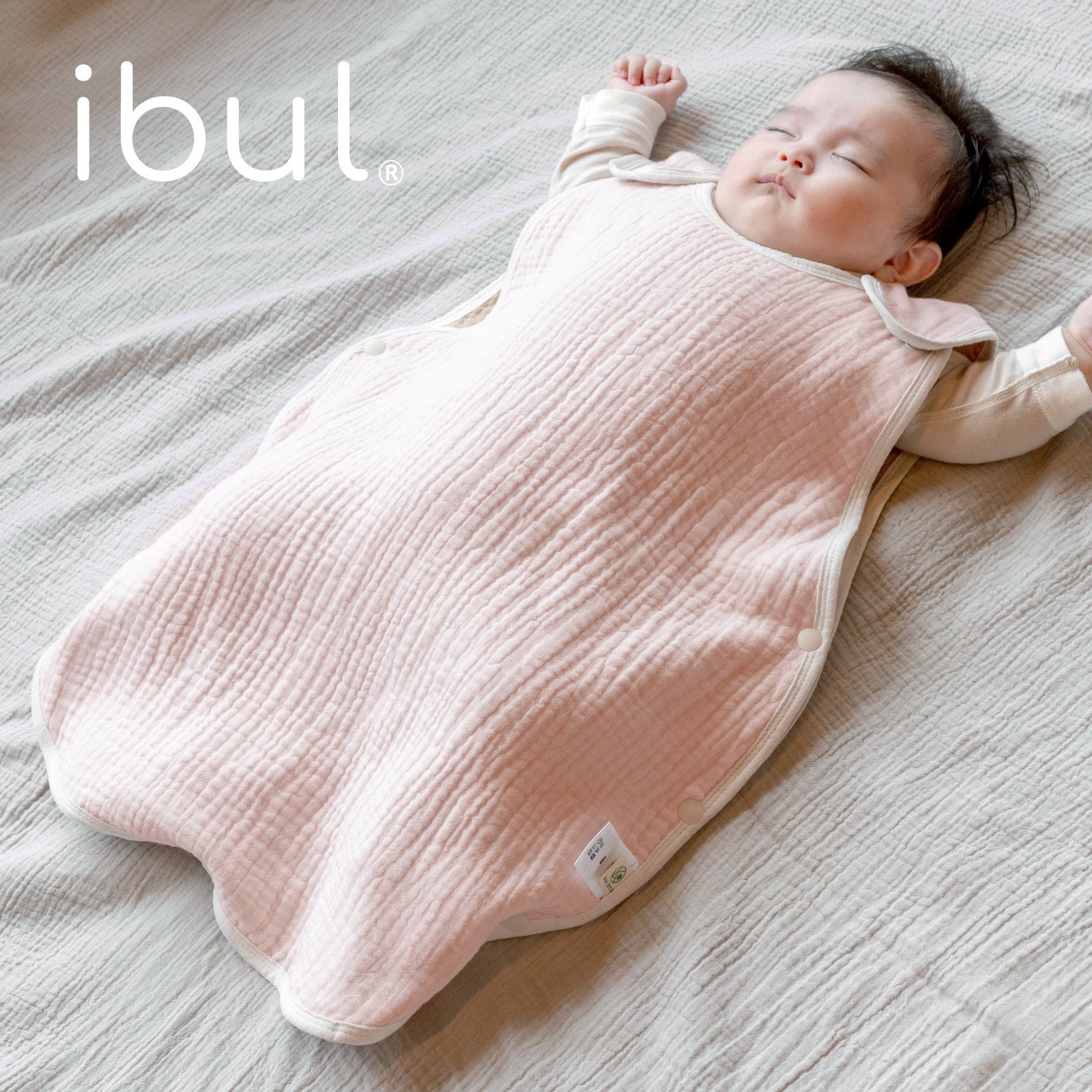 公式】やさしく温めて快適ねんね♪ ibul® 6重ガーゼスリーパー
