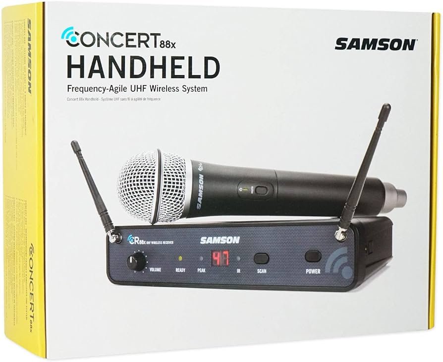Amazon.com: Samson Concert 88x Handheld Wireless System (K Band