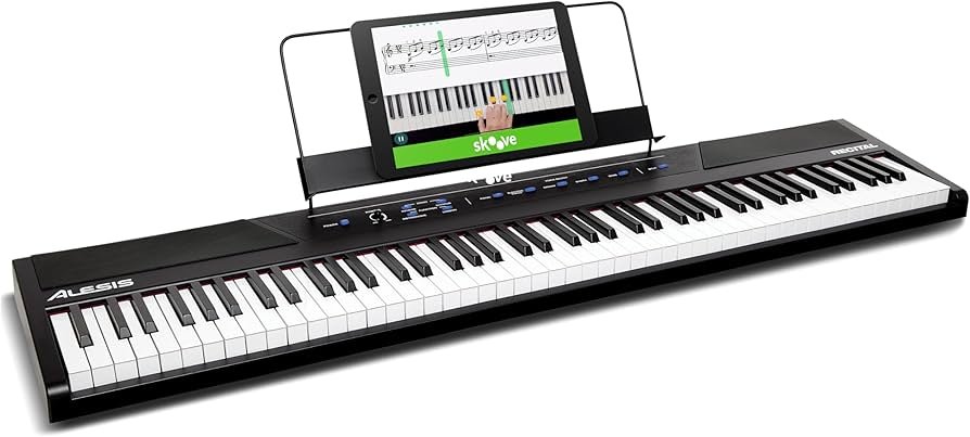 Amazon.co.jp: Alesis 電子ピアノ 88鍵盤 初心者向け電子ピアノ