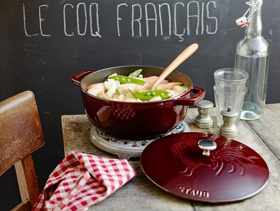 Amazon.co.jp: staub (ストウブ) ダッチオーブン・クッカー グレナデン