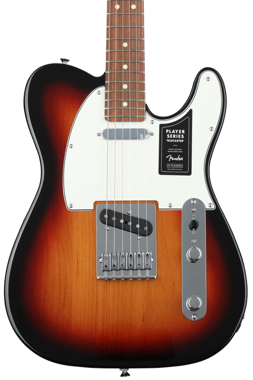 Fender Player Telecaster - 3-Tone Sunburst with Pau Ferro