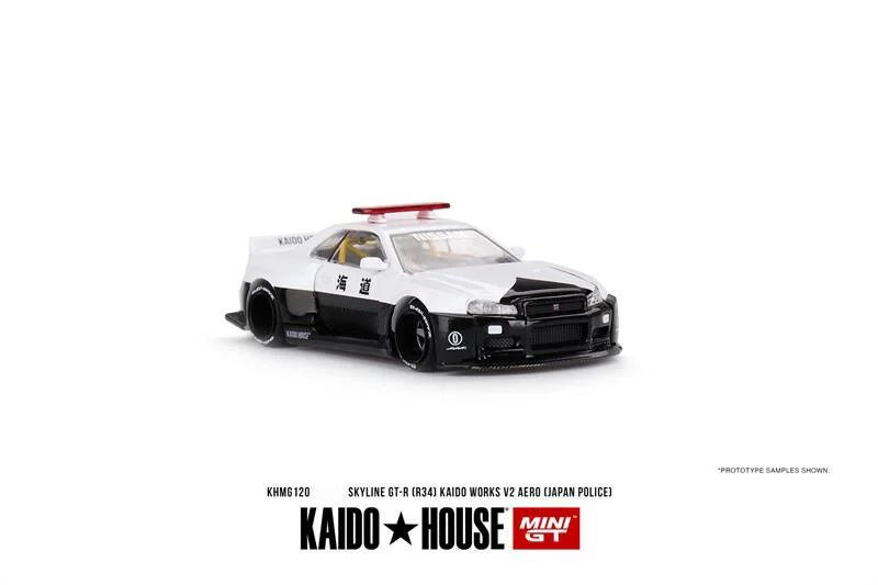 Pre-Order** Kaido House x MINI GT 1:64 Skyline GT-R R34 Kaido