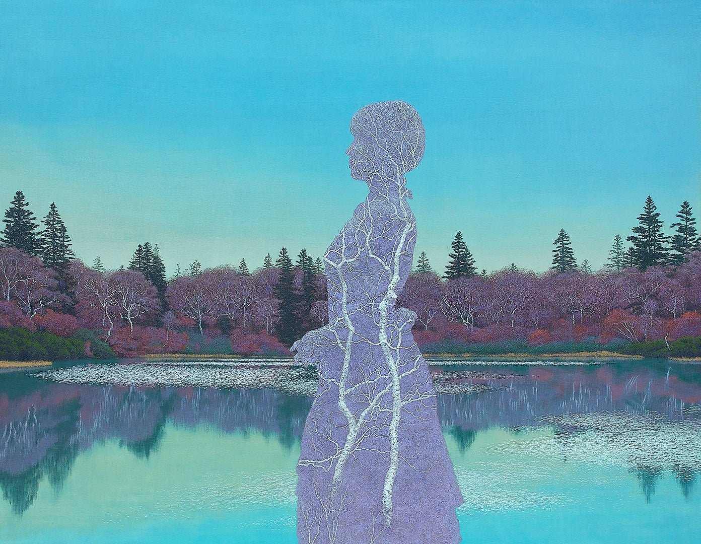 岩絵の具で描くサスティナブルな風景画』二川和之による個展開催