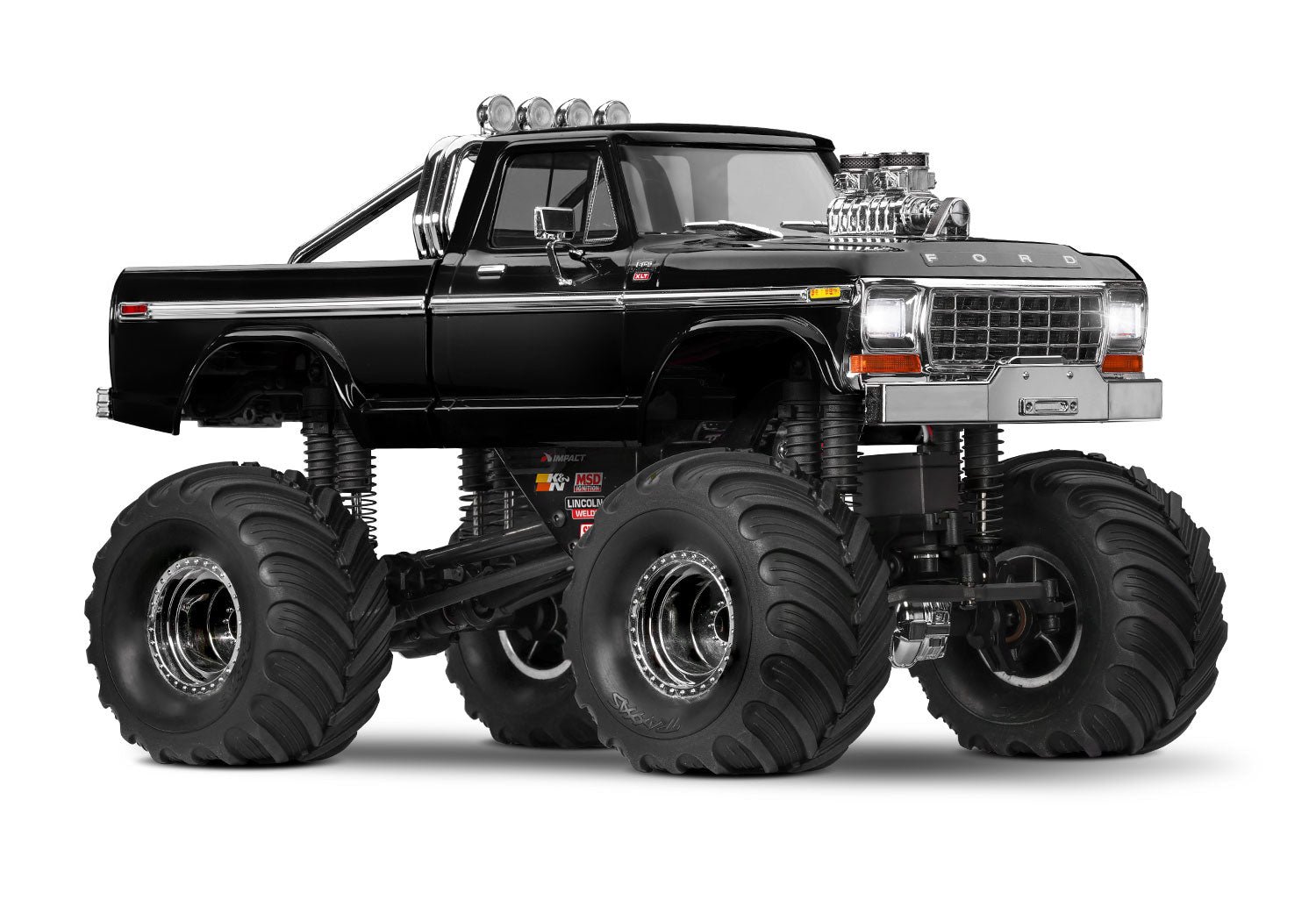 トラクサス 1/18 TRX4MT シボレー K10 モンスタートラック ブラック