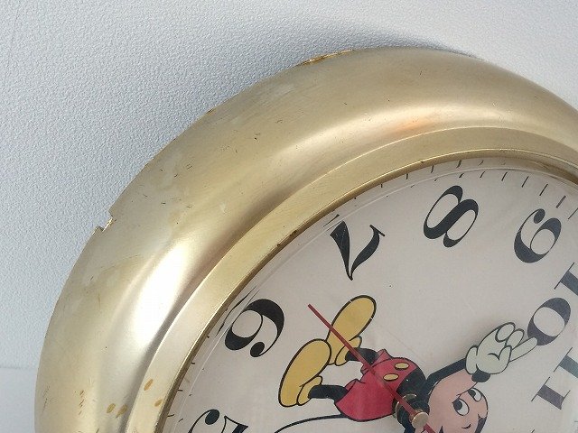レア!! ELGIN社製 ミッキーマウス ディズニー ウォールクロック