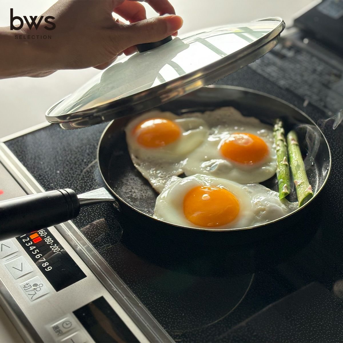 目玉焼きがおいしく焼ける鉄のフライパン ガラス蓋付《公式》キッチン