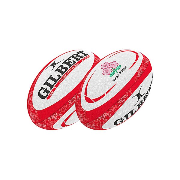 ラグビー日本代表 レプリカミディボール日本代表BLSM(赤/白): ラグビー
