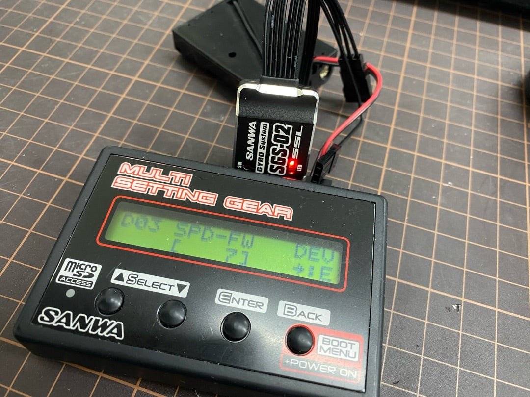 サンワ SGS-02ジャイロをセットする準備 | buellyoshiのブログ