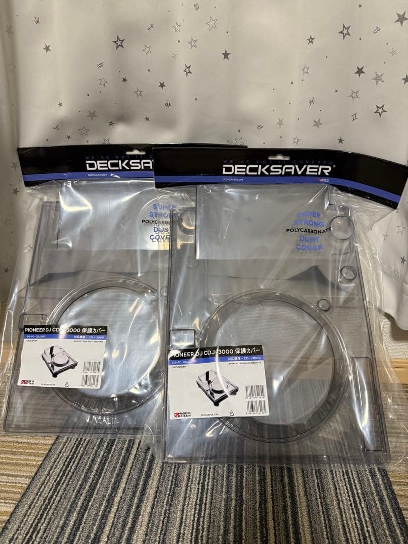 Pioneer DJ CDJ-3000 Decksaver 保護　カバー　2個 Pioneer DJ CDJ-3000 + DECKSAVER本体保護カバー SET (パイオニア
