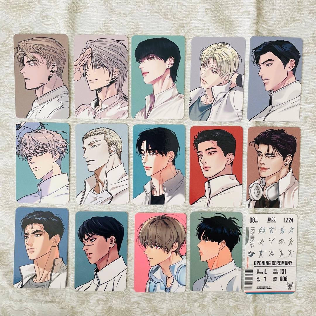 韓国 BL TEAM LEZHIN シーグリ 2024 jinx 夜画帳 愛翌 - メルカリ