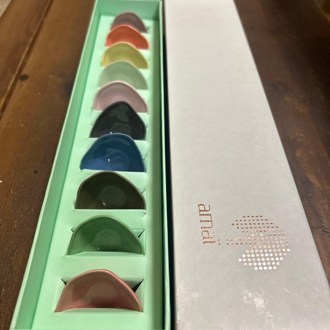 amai ベトナム人気作家 カラフルな豆皿　豆鉢10個 ベトナムと日本を繋ぐ架け橋になりたい！- 「amai」の食器でベトナムに