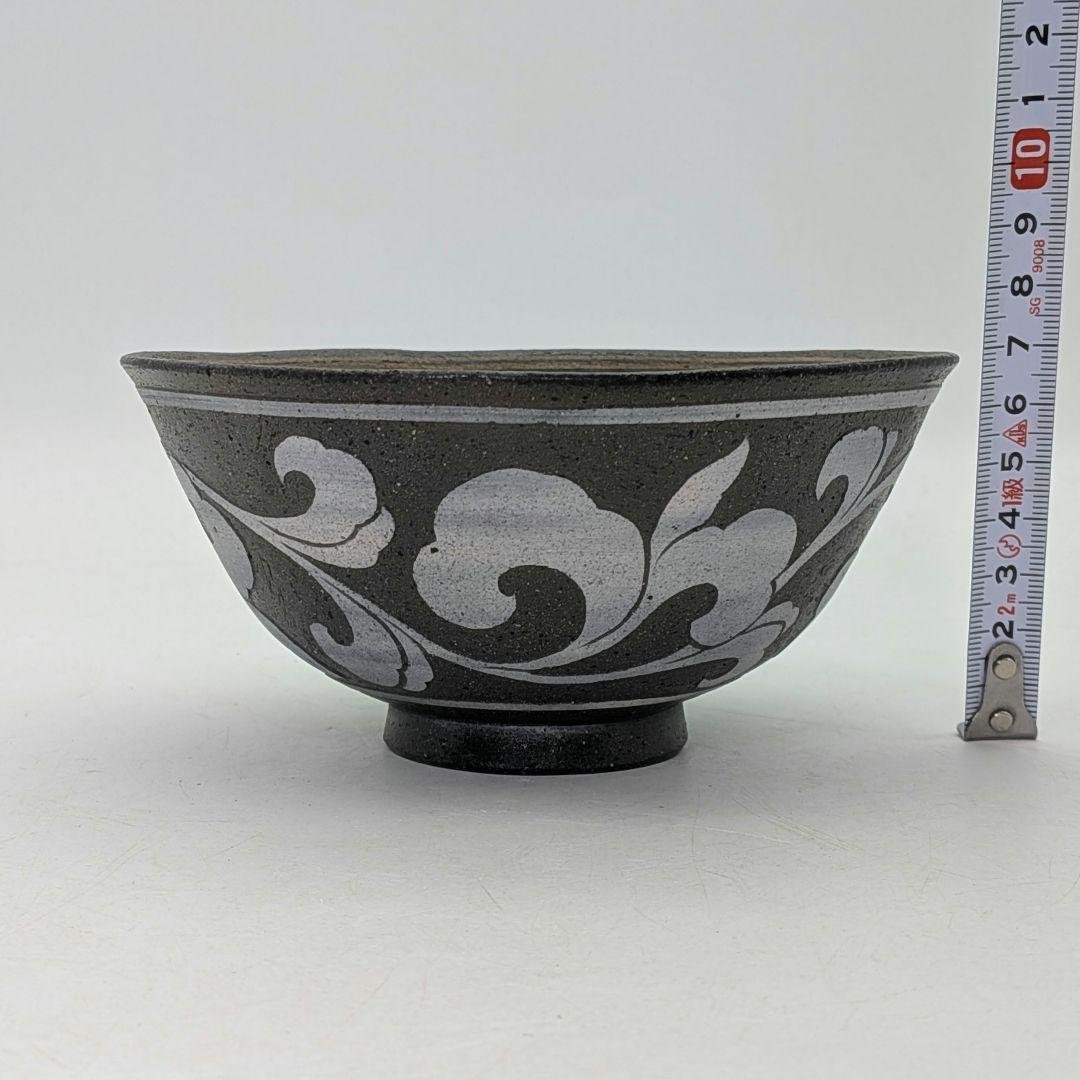 新羅窯 柳孝雄 新羅土器茶盌 共箱 抹茶碗 抹茶茶碗 茶道具 茶器 食器