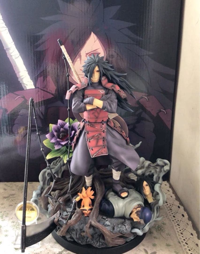 NARUTO ナルト うちはマダラ ガレージキット ガレキ スタチュー⑤ ナルト 疾風伝 うちはマダラ ガレージキット フィギュア 1/6スケールの